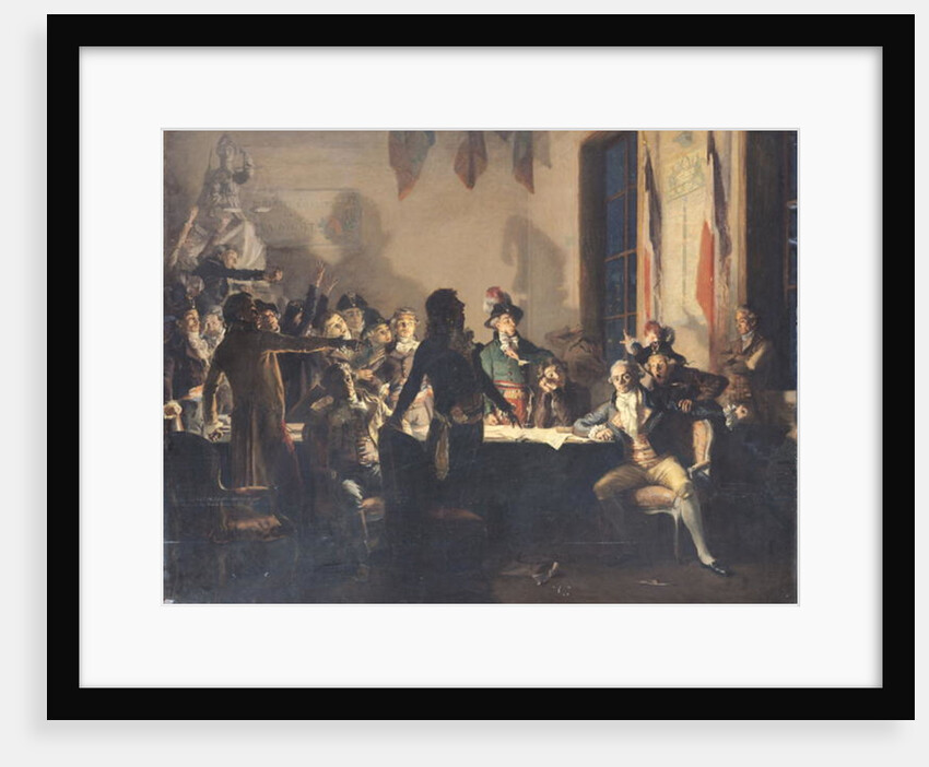 The Night of the 8th and 9th Thermidor, 27th to 28th July 1794 by Jean Joseph Weerts