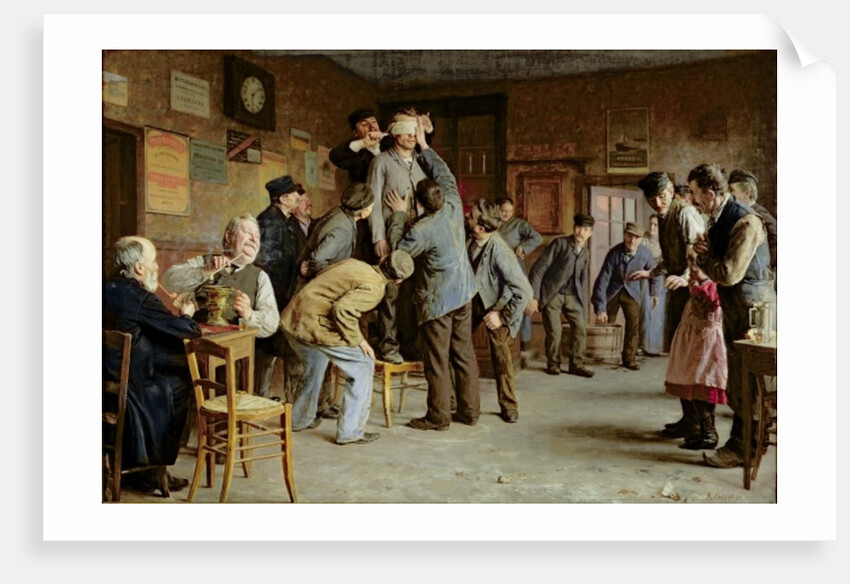 The Unexpected Foot Bath, 1895 by Remy Cogghe