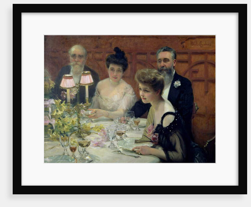 The Corner of the Table, 1904 by Paul Chabas