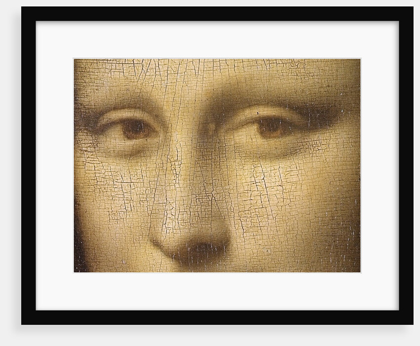 Mona Lisa, detail, c.1503-6 by Leonardo da Vinci