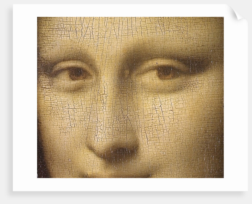 Mona Lisa, detail, c.1503-6 by Leonardo da Vinci