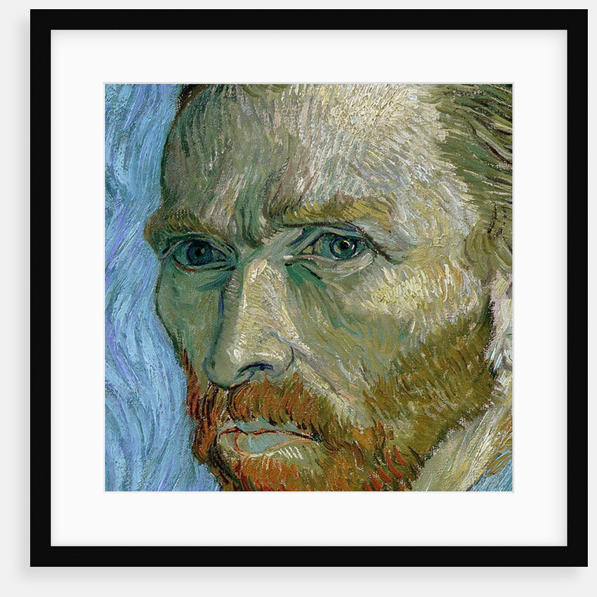 Self portrait, 1889 by Vincent van Gogh