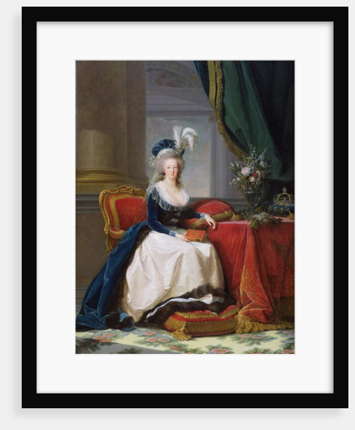 Marie-Antoinette, 1788 by Elisabeth Louise Vigee-Lebrun