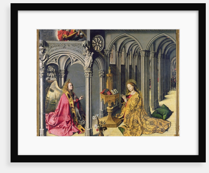 The Annunciation by Master of the Aix Annunciation