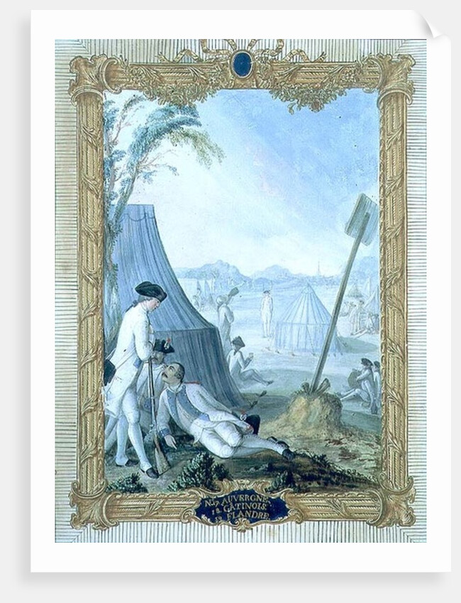 Uniforms of the French Infantry during the American War by Nicolas Hoffmann