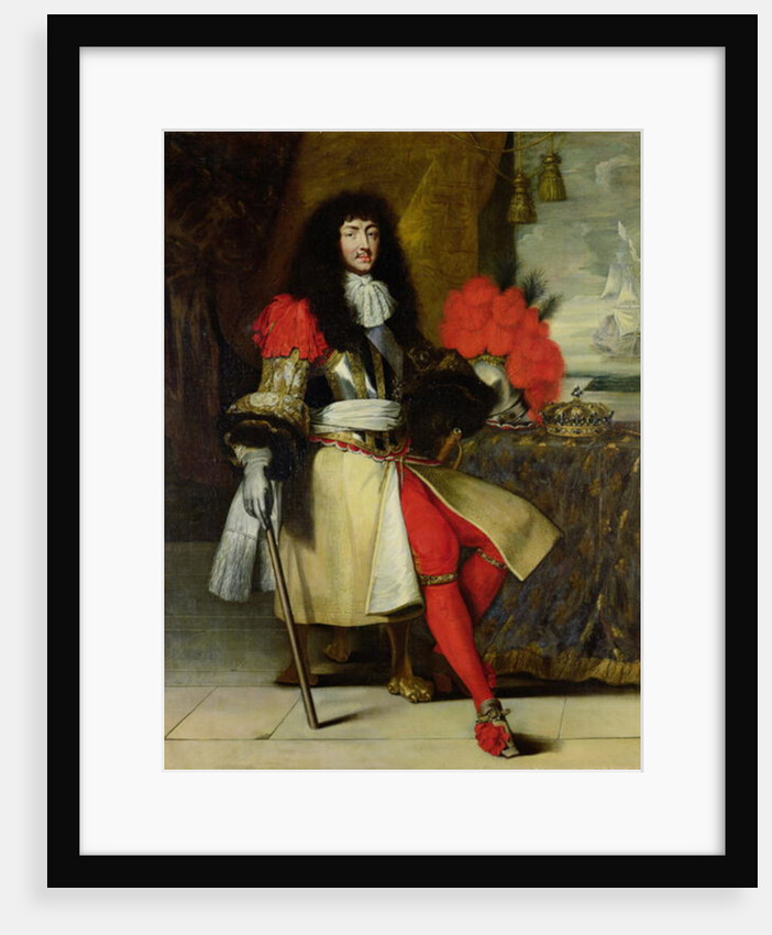 Seated Portrait of Louis XIV after 1670 by French School