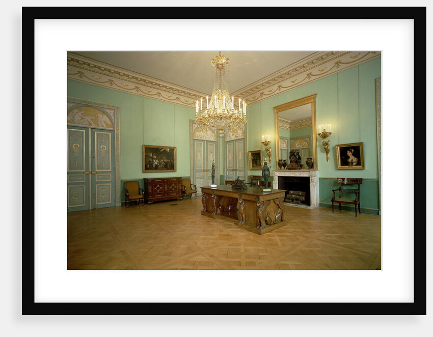 View of the Salon of the Musee Marmottan Monet, Paris, 18th-19th century by Anonymous