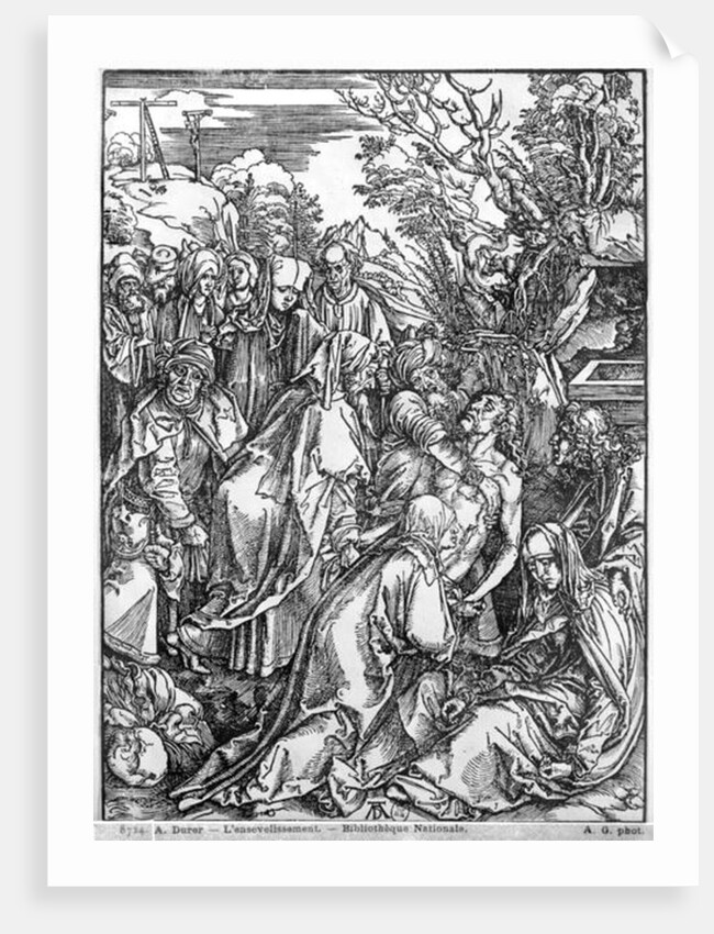 The entombment of Christ by Albrecht Dürer or Duerer