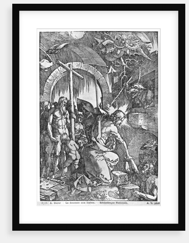 The descent of Christ into Limbo by Albrecht Dürer or Duerer