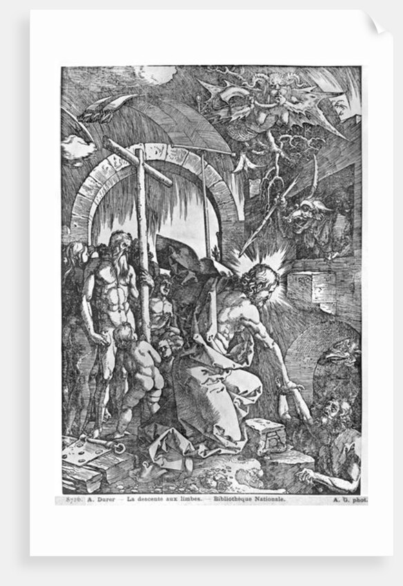 The descent of Christ into Limbo by Albrecht Dürer or Duerer