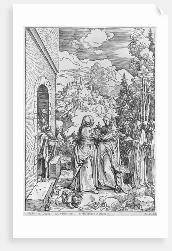 The Visitation by Albrecht Dürer or Duerer