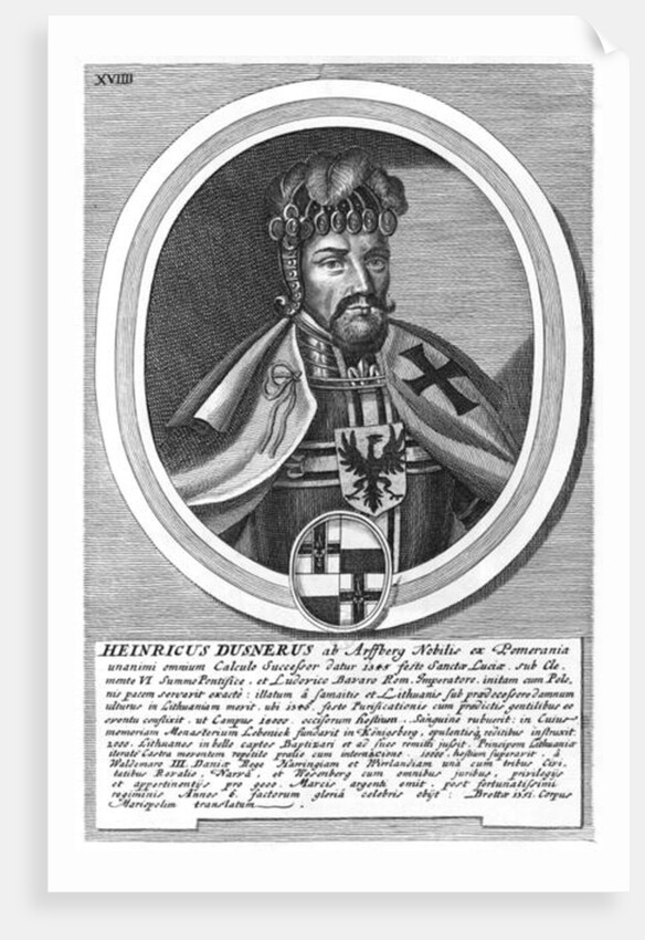 Heinricus Dusnerus by German School