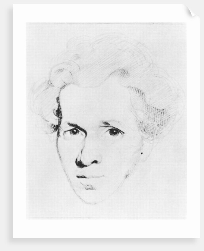 Soren Aabye Kierkegaard by Johan Vilhelm Gertner