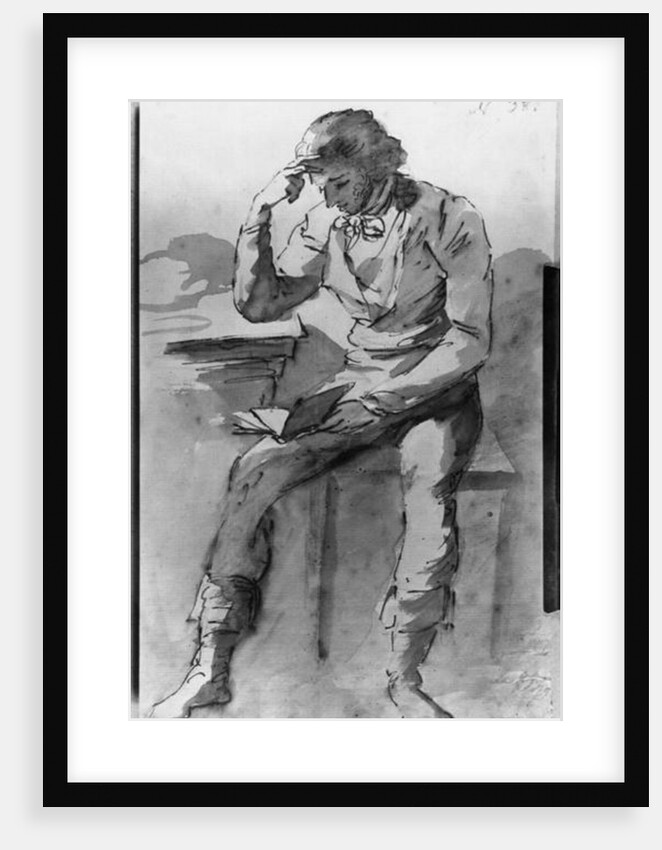 The Reader by Jean-Honore Fragonard