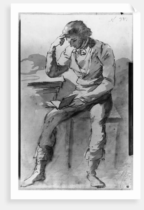 The Reader by Jean-Honore Fragonard