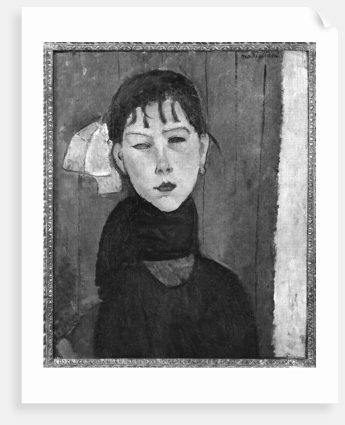 Marie, young woman of the people by Amedeo Modigliani