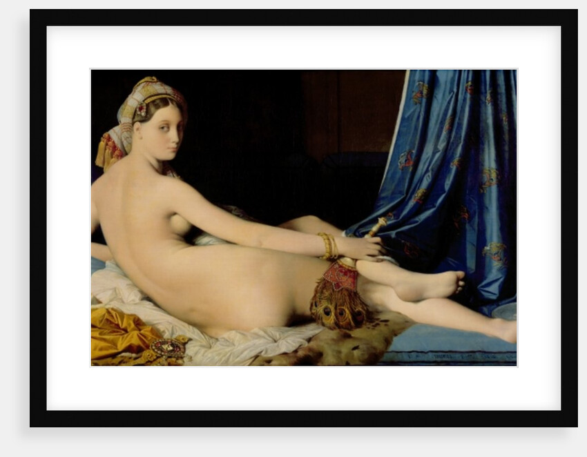 The Grande Odalisque, 1814 by Jean Auguste Dominique Ingres