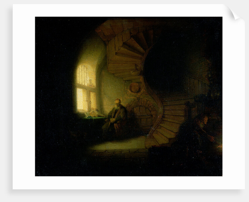 Philosophe en méditation, 1632 by Rembrandt Harmensz. van Rijn