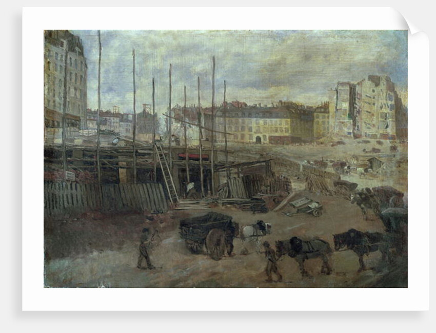 L'Avenue de L'Opera, 1878 by Giuseppe or Joseph de Nittis