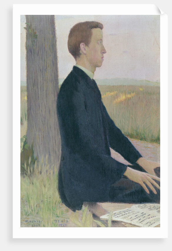 Portrait of Raphael Lemeunier, 1889 by Maurice Denis