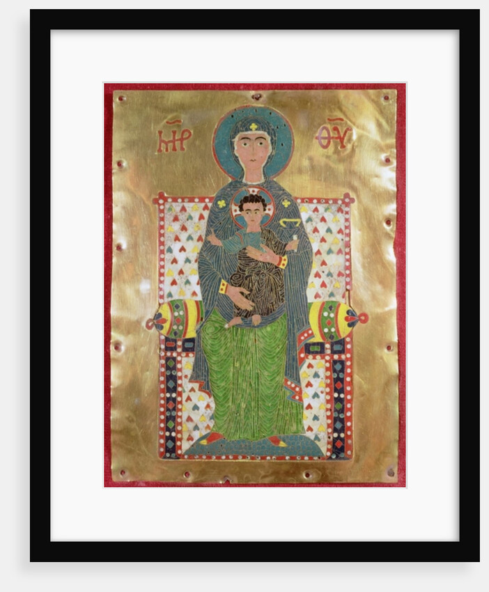 Virgin and Child Enthroned by Byzantine