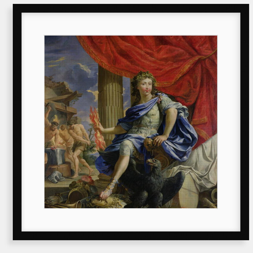 Louis XIV as Jupiter Conquering the Fronde, 1648-67 by Charles Poerson