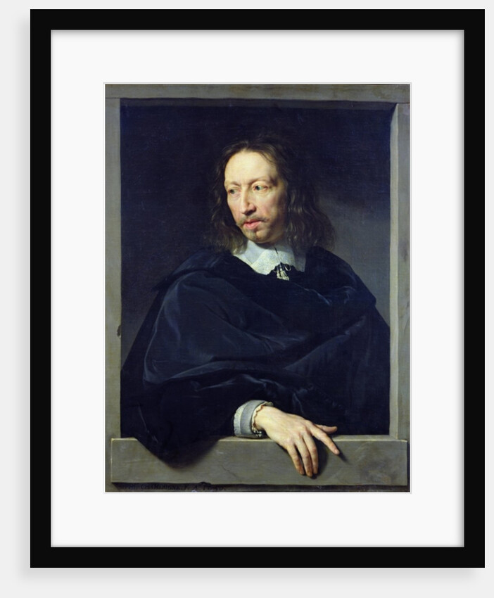 Portrait of a Gentleman, known as Arnaud d'Andilly 1650 by Philippe de Champaigne