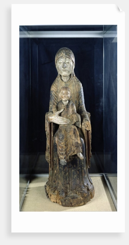 Virgin and Child in Majestd, from Forez by French School