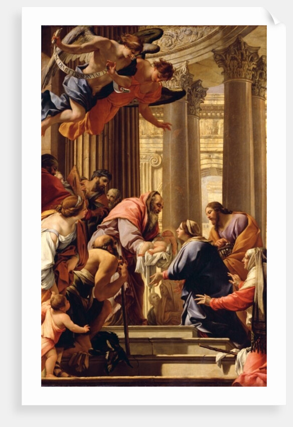 Presentation in the Temple by Simon Vouet