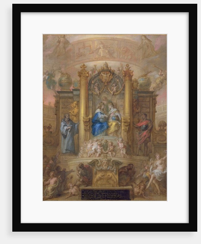 Alliance of France and Spain, Allegory of the Peace of the Pyrenees in 1659 by Theodore van Thulden