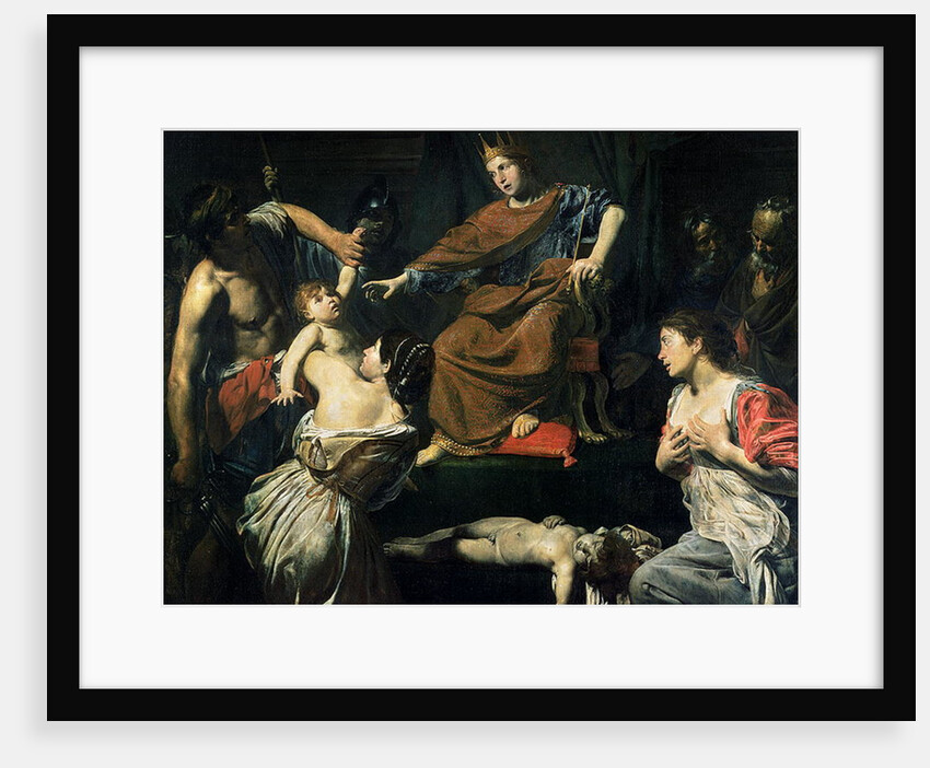 The Judgement of Solomon by Valentin de Boulogne