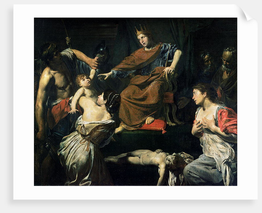 The Judgement of Solomon by Valentin de Boulogne