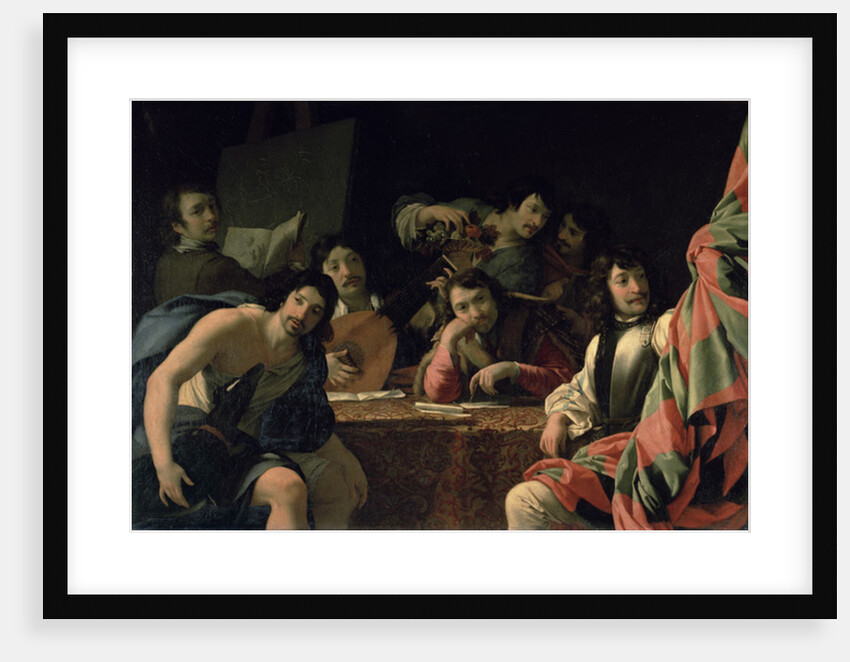 Artist's Reunion by Eustache Le Sueur