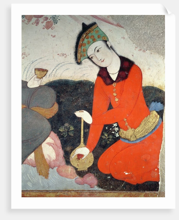 Courtier at the Court of Shah Abbas I by School Persian