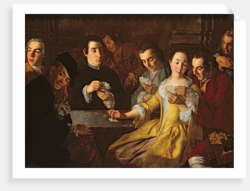 The Card Party by Gaspare Traversi