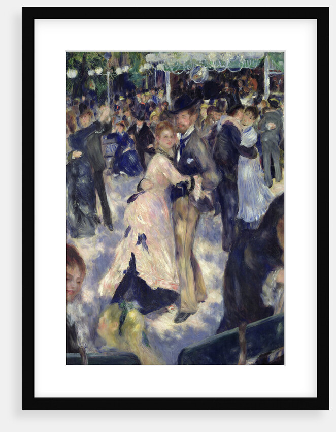 Ball at the Moulin de la Galette, 1876 by Pierre Auguste Renoir