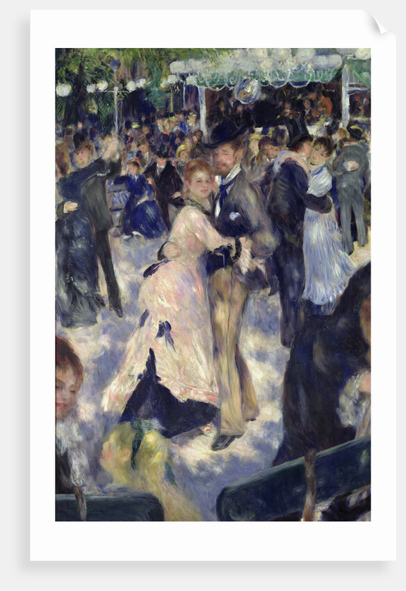 Ball at the Moulin de la Galette, 1876 by Pierre Auguste Renoir