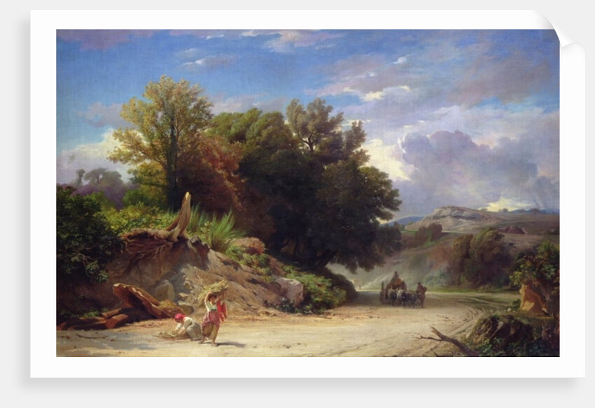 Landscape on the Outskirts of Rome, 1853 by Jean Achille Benouville