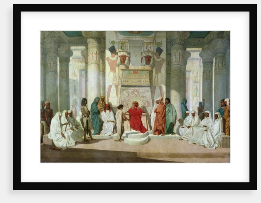 Joseph Explaining Pharaoh's Dreams, 19th century by Jean Adrien Guignet