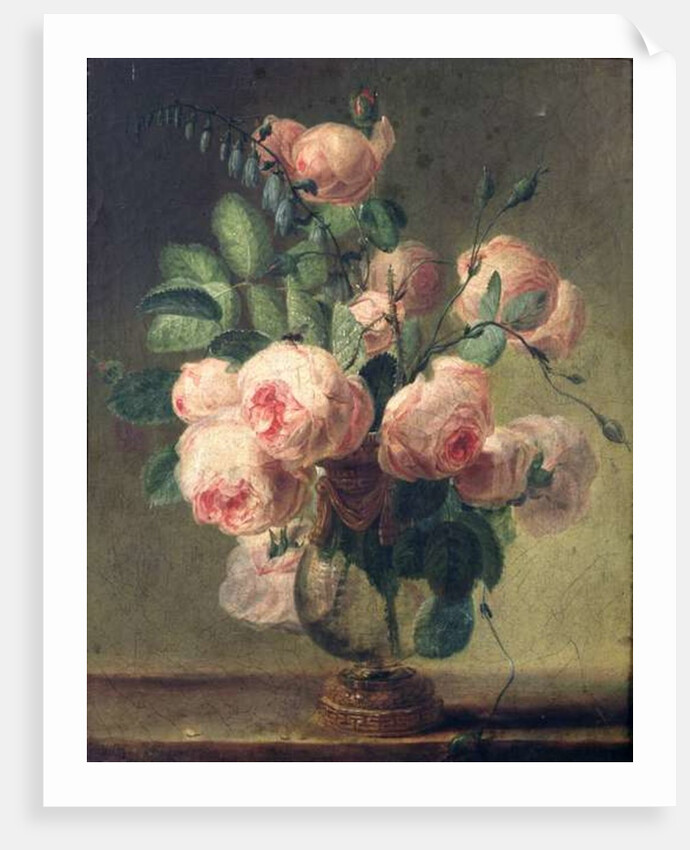 Vase of Flowers, 19th century by Pierre Joseph Redouté