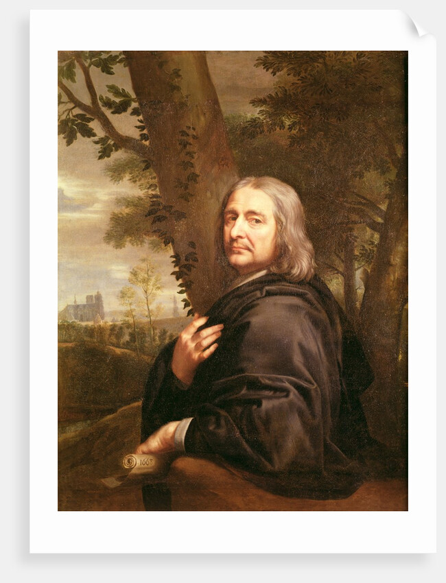 Portrait of Philippe de Champaigne, 1668 by Jean Baptiste de Champaigne