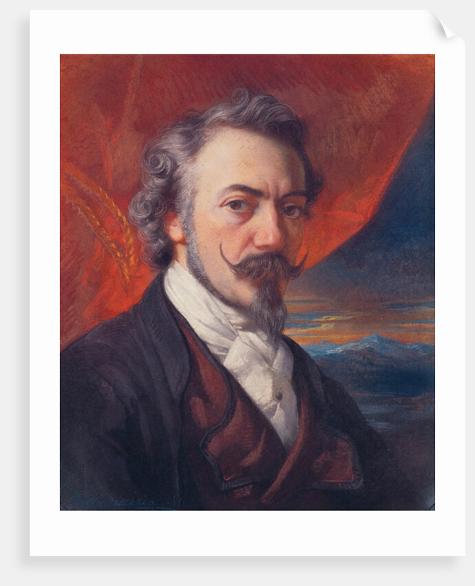 Self Portrait, 1851 by Eugene Deveria