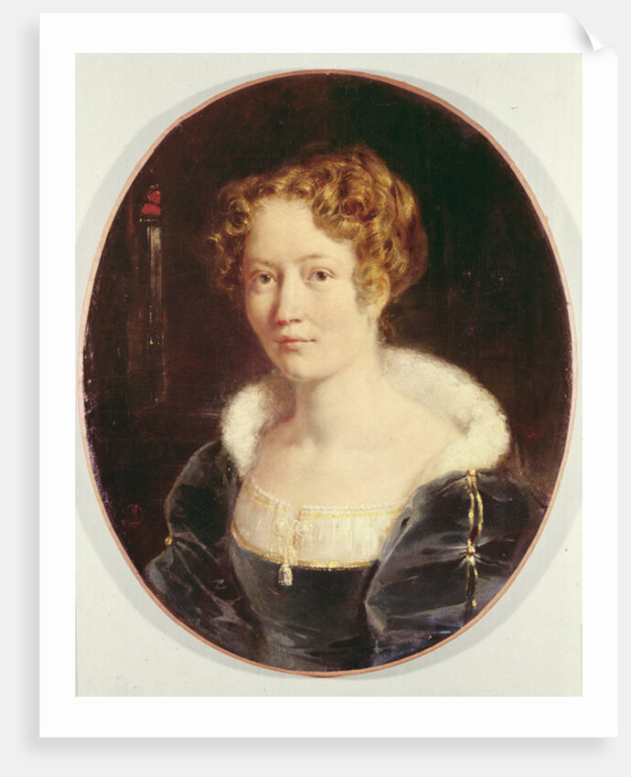 Portrait of Laure Deveria, c.1827 by Achille Deveria