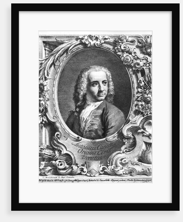 Portrait of Antonio Canaletto by Giambattista Piazzetta