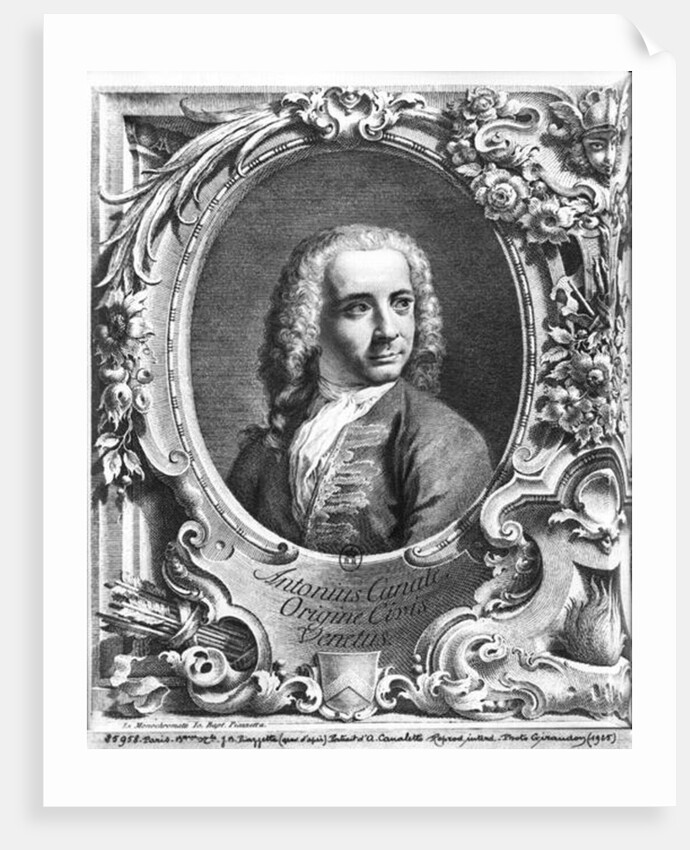 Portrait of Antonio Canaletto by Giambattista Piazzetta