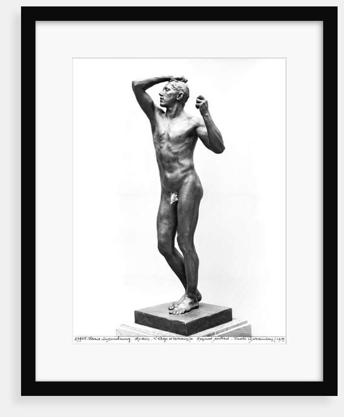 The Age of Bronze, after 1877 by Auguste Rodin