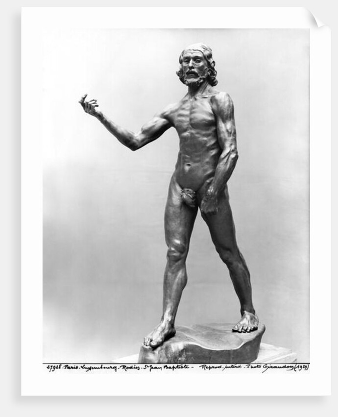 St. John the Baptist, 1878-80 by Auguste Rodin