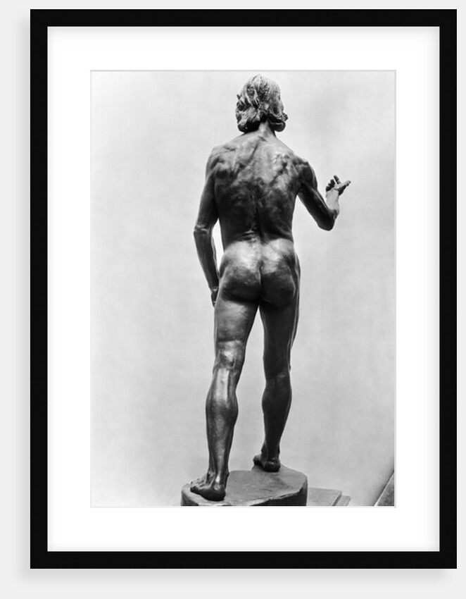 St. John the Baptist, seen from behind, 1878-80 by Auguste Rodin