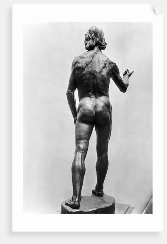 St. John the Baptist, seen from behind, 1878-80 by Auguste Rodin