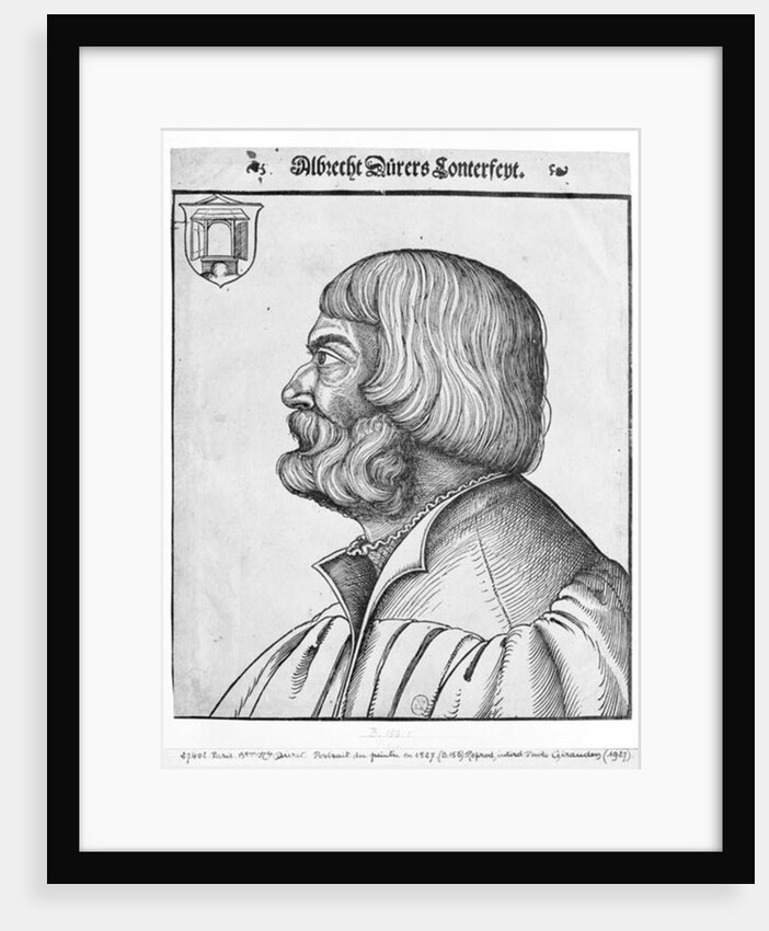 Self portrait, 1527 by Albrecht Dürer or Duerer